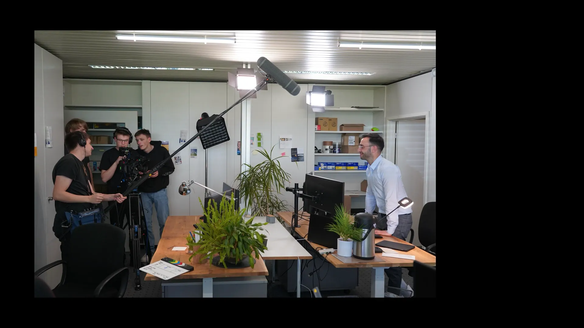 Auf'm Amt Behind the scenes